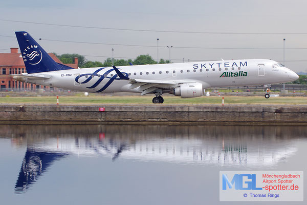 23.06.2014 EI-RNC Alitalia Cityliner / Skyteam ERJ-190STD