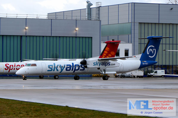 11.03.2026 9H-PET SKY ALPS DASH8-400 
