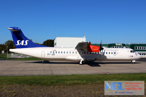 14.10.2017 OY-JZC ATR 72-600 Jettime / SAS cn1120