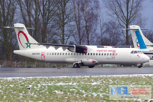 07.02.2013 CN-COA Royal Air Maroc Express ATR 72-202 cn441