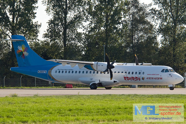03.10.2010 N385FA United Airways ATR 72-212 cn385