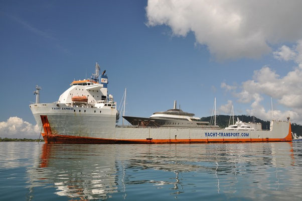 Yacht Transport aus den USA