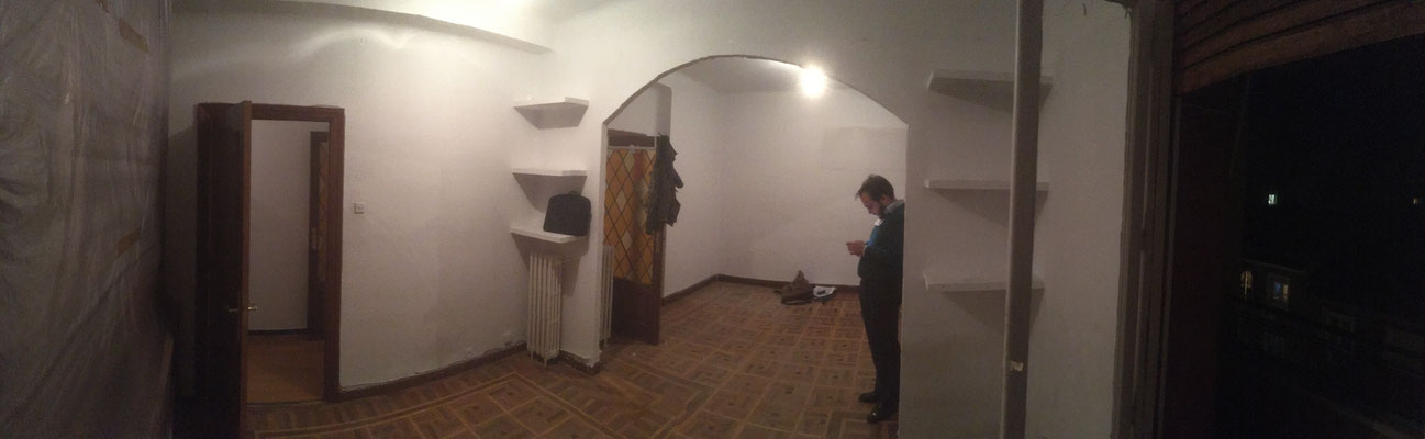 Estado: Previo. Panorámica 2 salón
