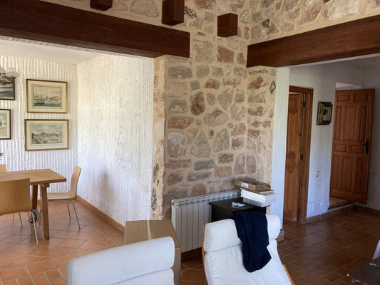 Estado: Previo. Vista 4. Salón-comedor-cocina