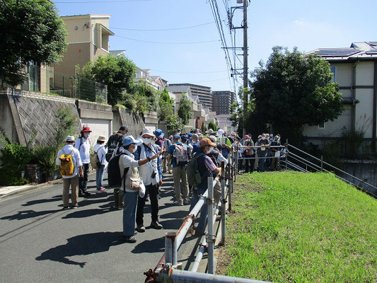 後白河法皇の娘・笹子姫の古墳跡（位置確認）  　笹子姫は鹿ケ谷事件(1177年)に失敗し、後白河院が鳥羽殿に幽閉された頃、従者4人共に古沢郷へ逃れてきました。  　かつて造成地の丘の上に笹子（笹合）稲荷がありました。後白河院（1127-1192）の姫君・笹子姫主従の塚との伝承があります。 　現在新百合ヶ丘北口近くのビルに、大切に移設されています。