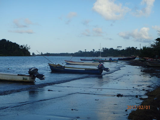 im Hafen von Port Antonio Jamaica