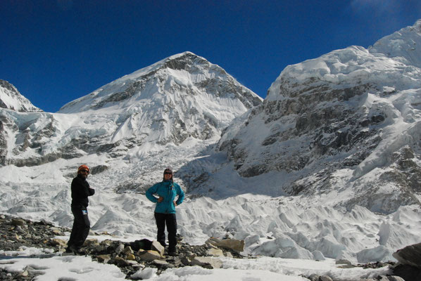 At Mount Everest Base Camp, Nepal