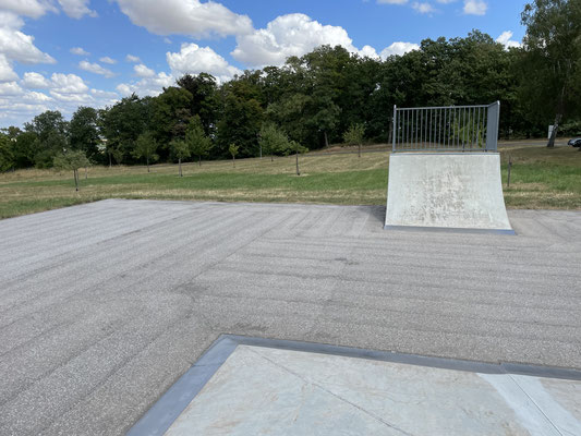 Skaterpark Kirchheimbolanden - Asphalt Grinding - Asphalt schleifen