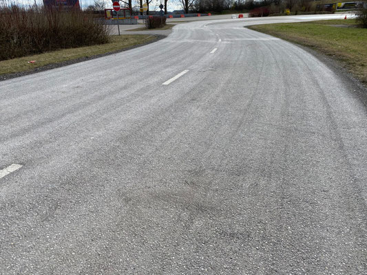 Asphalt Grinding, Asphalt schleifen, Asphalt Grinden