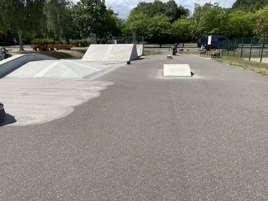 Skaterpark Kirchheimbolanden - Asphalt Grinding - Asphalt schleifen