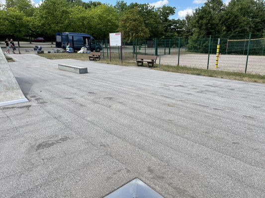 Skaterpark Kirchheimbolanden - Asphalt Grinding - Asphalt schleifen