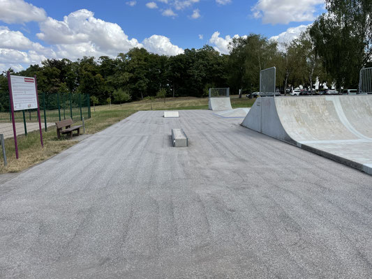 Skaterpark Kirchheimbolanden - Asphalt Grinding - Asphalt schleifen