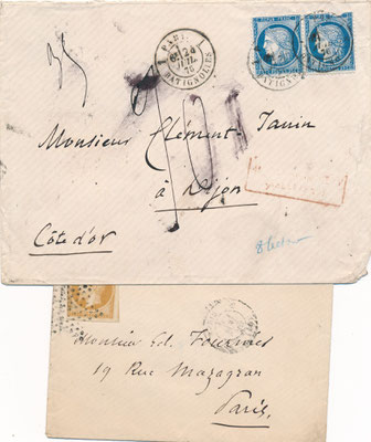 François Joseph Régnier lettre autographe signée