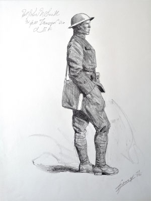 Avec la 1re division américaine sur le front Lucien Jonas lithographie soldat américain