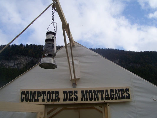 Décor Tente Comptoir des Montagnes - Tentes Western