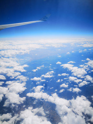 Flug mit KLM zur Kenia Safari