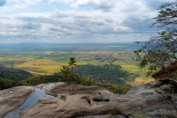 Ausblick Sanje Falls