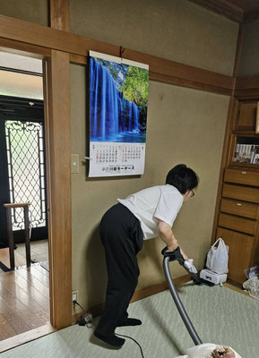 有償家事援助サービスの協力会員の活動の様子