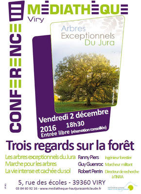 Conférence sur la forêt jurassienne