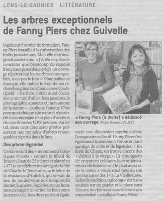 Article du Progrès du JURA - novembre 2016