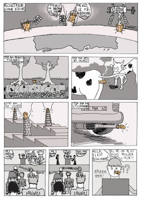 Nathan (13 ans) - Dessin au feutre, couleur numérique