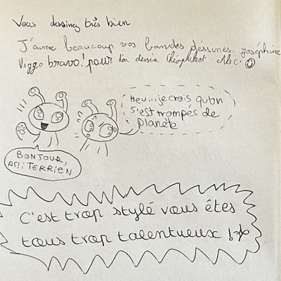 Extrait livre d'or