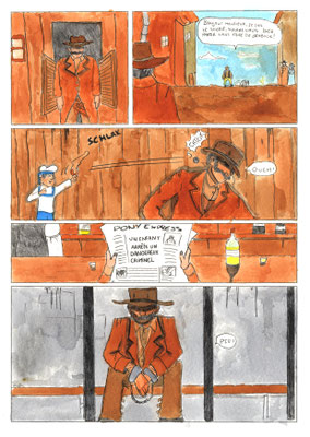 Gaspard (12 ans) Petit Fauve d'Or Festival BD d'Angoulême Concours BD scolaire - pl 2