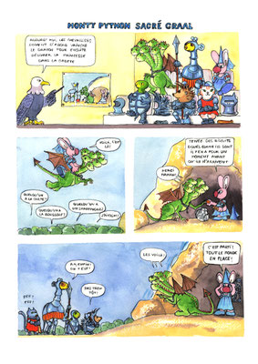 Anne (18 ans et +) - Sacré graal - planche 1