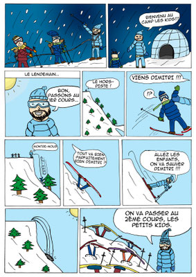 Sacha (14 ans) - Dessin au feutre, couleur numérique