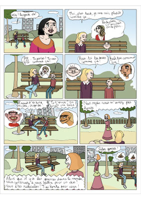 Constance (14 ans) - Dessin au feutre, couleur numérique