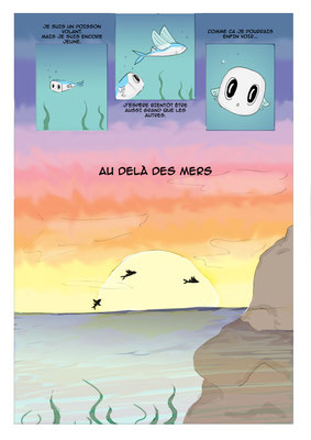 Chloe (14 ans) 1er Prix catégorie collège - Festival BD "Les p'tits fous de lecture"  Le petit Fougeray (au sud de Rennes)