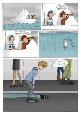 Auréline (13 ans) Prix meilleur dessin Festival BD Quimper