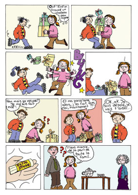 Marion (13 ans) - Dessin au feutre, couleur numérique