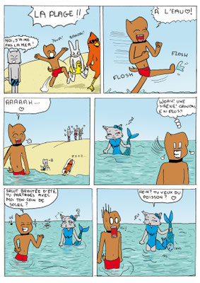 Clémentine (14 ans) - Dessin au feutre, couleur numérique