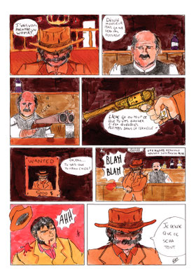 Gaspard (12 ans) Petit Fauve d'Or Festival BD d'Angoulême Concours BD scolaire - pl 1