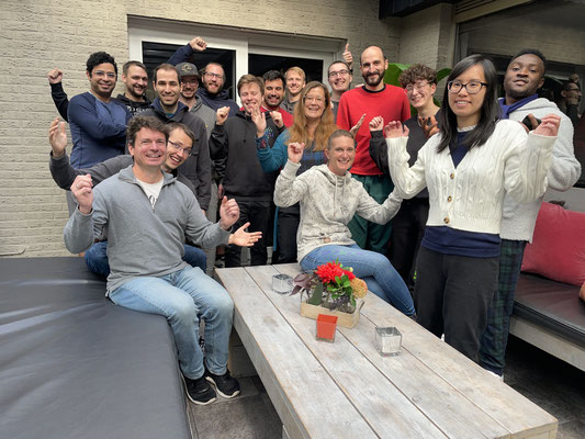 das obligatorische Team-Foto