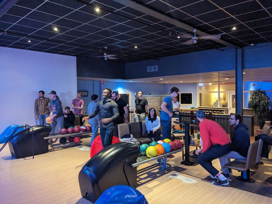 Unser Team-Event auf der Bowlingbahn