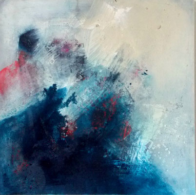 nach dem Sturm - 80 x 80 x4 cm - 2022