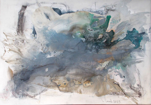 verführerische Natur - 100 x 70 x 2 cm - 2023 - gerahmt