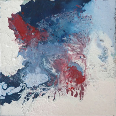 Emotion 4 - 30 x 30 x 4 cm - 2024 - gerahmt 