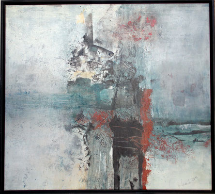 Illusion auf ein Obejekt - 80 x 80 x 2 cm - 2010 - gerahmt 