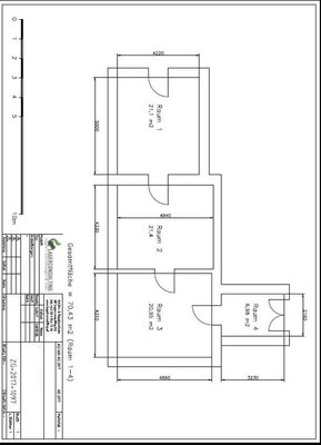 Raumplan erstellen, Kontrollieren von Raum Maßen, Raumplan kontrollieren, nachmessen - einzeichnen von Steckdosen, Leitungen, Fenster, Türen. lagerconsulting.at