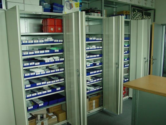 Werkzeugschrank - Schließbare Schränke (für Kleinteilelagerung) Schrank verschließbar - Planung/Lieferung/Montage - lagerconsulting.at