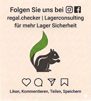 Folgen Sie uns bei Instagram: @regal.checker oder bei Facebook: Lagerconsulting