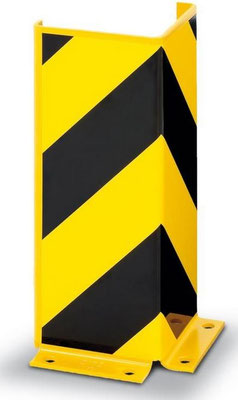 Anfahrschutz zum Nachrüsten am Regalsteher Palettenregal - Montage - lageronsulting.at