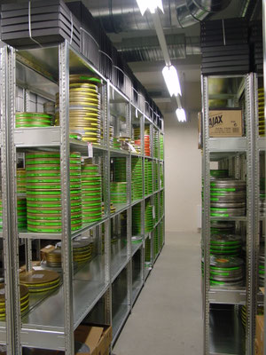 Archivregale aus Metall für Datenträger Filmmaterial - lagerconsulting.at