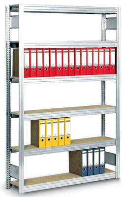 Regal 1x Grundfeld mit 6 Fachboden