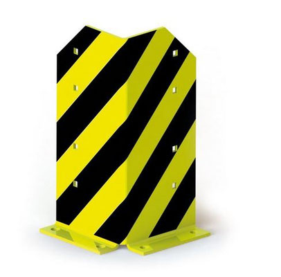 Anfahrschutz zum Nachrüsten am Regalsteher Palettenregal - Montage - lageronsulting.at