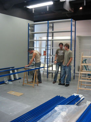 Reparatur von kaputten Regalteilen, Regale reparieren wie z.B. Regalsteher - Lagerconsulting - Regale Wartung - www.lagerconsulting.at