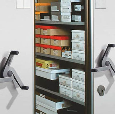 Einrichtungsplanung für Mobilregale, Schieberegale Planen + liefern + montieren.  - lagerconsulting.at